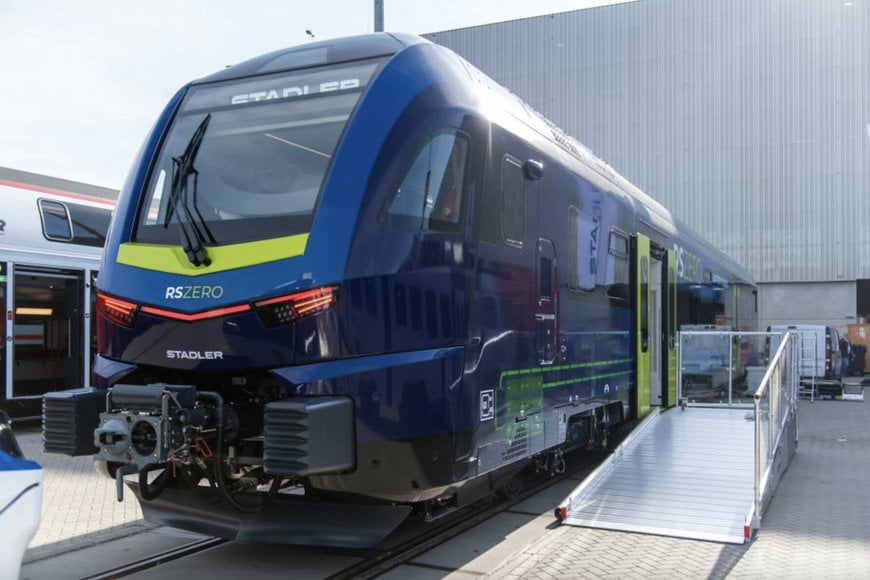 STADLER, ERFURTER BAHN AND THURINGIA ARE DRIVING FORWARD THE DEVELOPMENT OF SUSTAINABLE MOBILITY